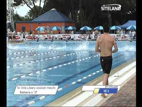 Serie 4 dei 50 Stile Libero  Assoluti Maschi Master - 13 Memorial Andrea Bettiol