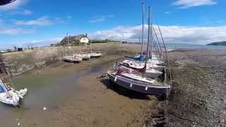 preview picture of video 'Blade 350QX buzzing around Porlock harbour'