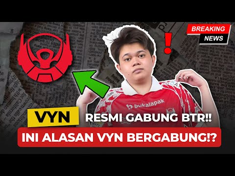 VYN Resmi Bergabung Ke Bigetron Alpha, VYN Ternyata Siap Lakukan Hal Ini di MPL ID S12