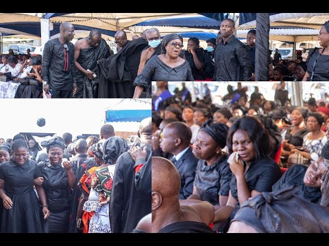 Tears flow as Osofomaame Hannah Osei -Korsah laid to rest