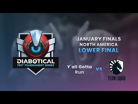 Test Tournament Series: January Finals (NA) - Lower Final: Y'all Gotta Run vs Team Liquid