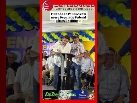 📢 PREFEITO WALTER AZEVEDO AGORA É PSDB!