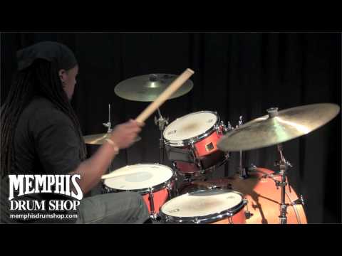 Brady Sheoak Snare Drum 14x6.5 Block Shell - Natural Gloss