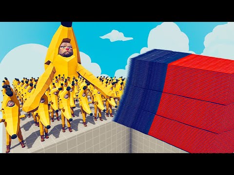 200x BANANA CAT + 1x GIANT vs EVERY GOD - Totally Accurate Battle Simulator TABS