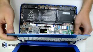 HP Stream Notebook 11-d050nr - Disassembly and cleaning
