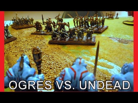 Kings of War: Ogres vs. Undead 1100 points
