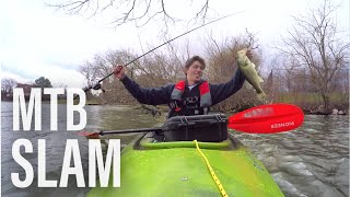 Kayak Bass Fishing -- March MTB Slam Edition