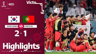 South Korea 2 - 1 Portugal | World Cup 2022 Highlights | Group H | #SebolaSuara South Korea 2 - 1 Portugal | World Cup 2022 Highlights | Group H | #SebolaSuara
