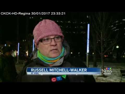 IAOS Regina Vigil and Solidarity Quebec Mosque