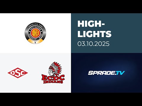 03.10.2025 - Highlights - Deggendorfer SC vs. ECDC Memmingen Indians