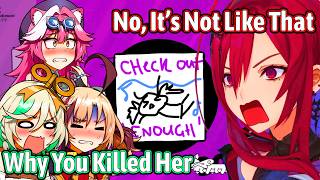 Liz Draws Gigi's While Drowning【Hololive EN】