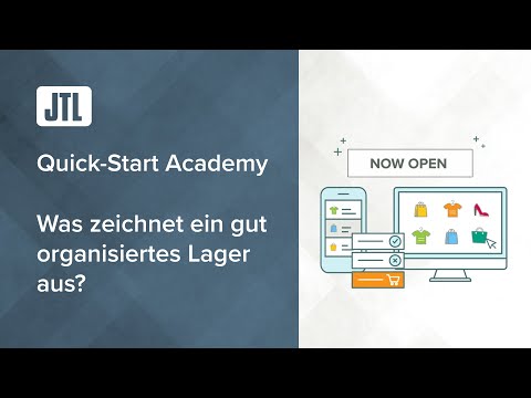Was zeichnet ein gut organisiertes Lager aus? - JTL Quick-Start Academy - Teil 15 {Webinar}