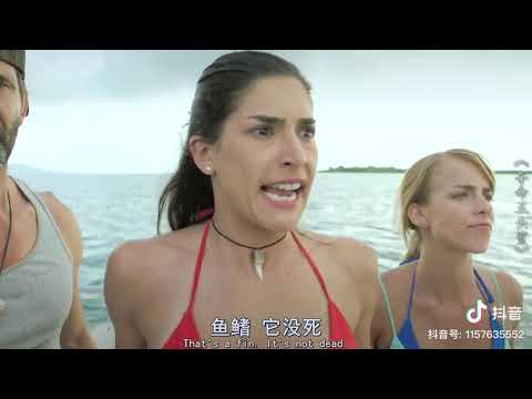 Humans are attacked by mutant sharks in a frenzy, and even helicopters in the air cannot escape