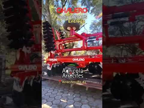 Entrega de Rastra desencontrada Chalero de 56 discos en concesionario Agricola Arrecifes