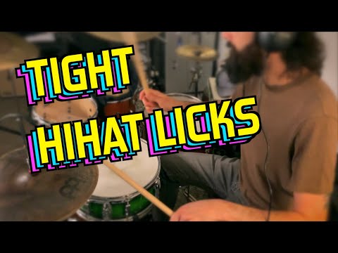 Impress your distant relatives with these hihat licks [Drum Lesson]