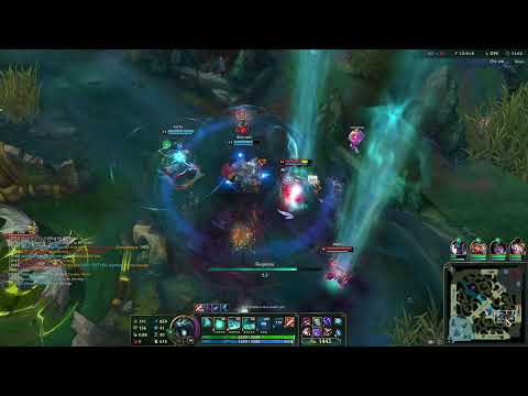 Karthus one taps enemy adc