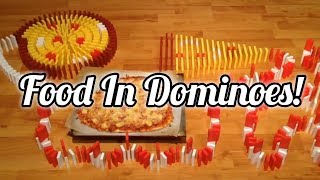 Food In Dominoes! (all of the contest entries in one video)