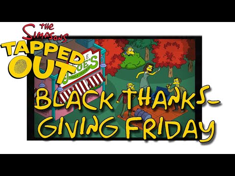 TSTO - Simpsons - Springfield - Tapped out - Black Thanksgiving Friday 2018 #01 [Let's Play]