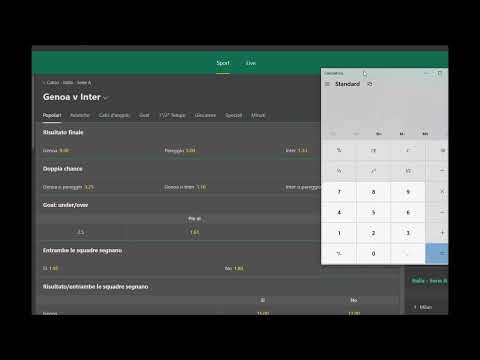 STUDIARE UN PRONOSTICO VINCENTE IN 4 MOSSE | SENZA SOFTWARE.