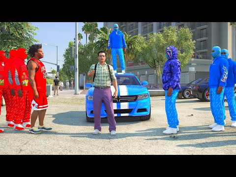 Story Of A Nerd Becoming A Blood In GTA 5