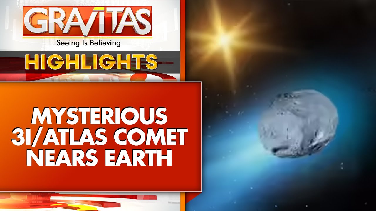 Watch the Weird Wobble of the Strangest Comet, 3I/ATLAS Defies Sunlight | GRAVITAS HIGHLIGHTS