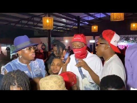 ZLATAN / SMALLDOCTOR / SEUNPIZZLE /  KOGBAGIDI - AT BELLA SHMURDA STAR STUDDED BIRTHDAY PARTY