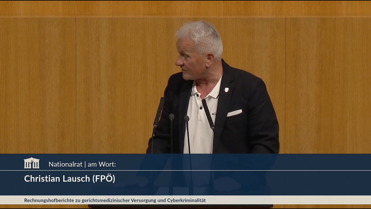 Christian Lausch - Gerichtsmedizinische Versorgung (Rechnungshofbericht) - 23.9.2026