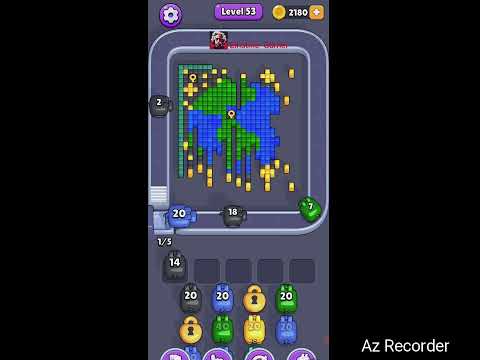 Pixel Flow Level 53 Walkthrough