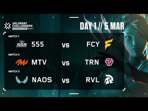 VALORANT Challengers SEA 2026 Split 1 — Group Stage — Day 1