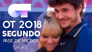 "ALMA MÍA" - MIKI y ALBA | Segundo pase de micros Gala 2 | OT 2018