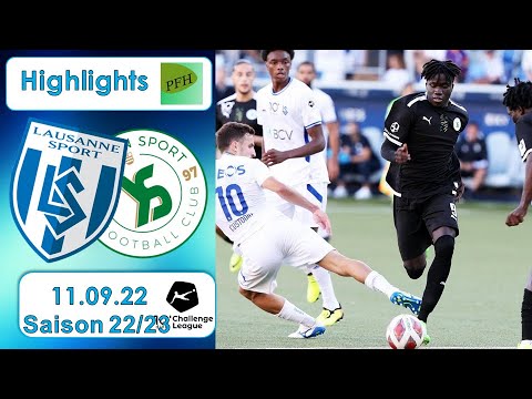 Highlights: FC Lausanne - Sport vs Yverdon - Sport FC (11.09.22)