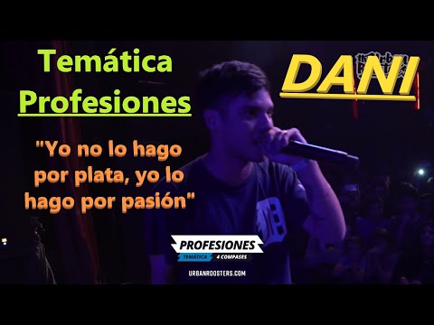 Temática PROFESIONES de DANI vs TRUENO - FMS ARG 2018 | Subtitulado