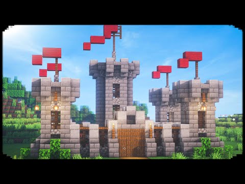 Insane Minecraft Castle Tutorial - Master Small Castle Build!