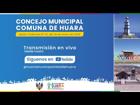 SESIÓN CONCEJO MUNICIPAL, COMUNA DE HUARA