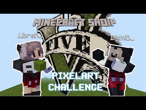 Athu qka ka ndertu Libra... + challenge (Minecraft Shqip)