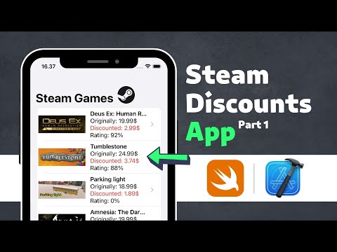 Steam Store Discounts App in Xcode Tutorial (SwiftUI / IOS) Part 1: API Requests