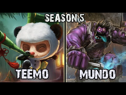 Best Teemo NA vs Dr Mundo TOP Ranked Challenger