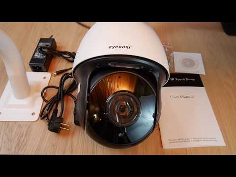Camera IP Speed Dome PTZ full HD 1080P Sony 120M Eyecam EC-1366 - www.1cctv.ro