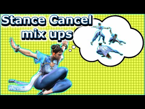 This is how you do a very advanced stance mix up with Chun - Li in Street Fighter 6