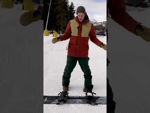 🚀I recommend THIS snowboard stance for beginners... #shorts