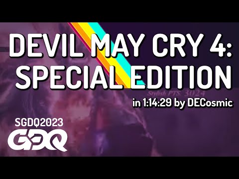 Devil May Cry 4: Special Edition by DECosmic in 1:14:29 - Summer Games Done Quick 2023