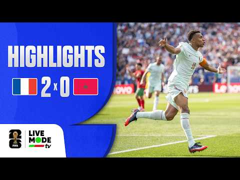 França 2-0 Marrocos (WC 2026)