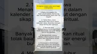 Download lagu 5 makna malam satu suro bagi orang jawa mp3