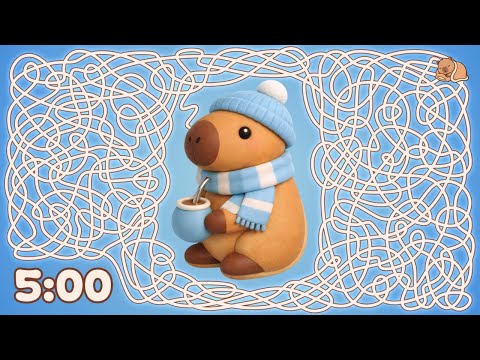 5 Minute Timer Bomb WINTER CAPYBARA COOKIE