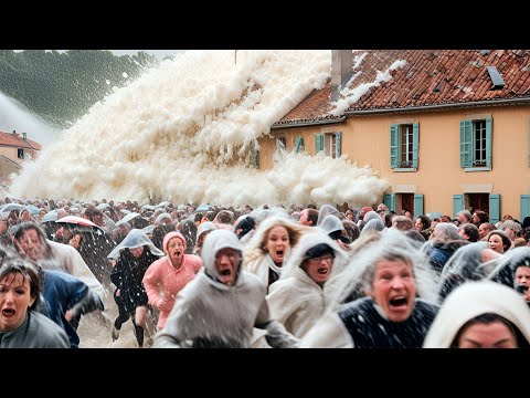 France is broken! All Europe is in prayers! A severe storm rages across the country