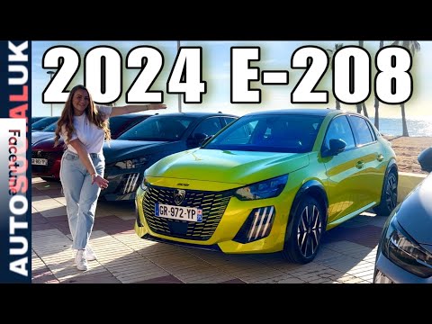 2024 NEW Peugeot E-208 - What's changed? 4K