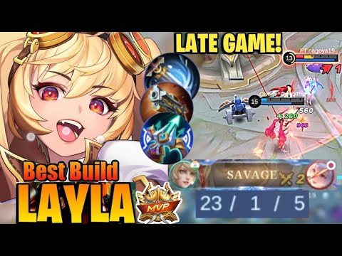 How to Counter Every Enemy Hero with Layla - Her Global Best Build for 2022