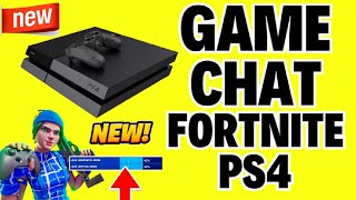 How to Fix Game Chat on Fortnite PS4