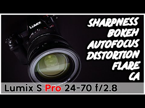 External Review Video 3uoFxpA1Ac8 for Panasonic Lumix S Pro 24-70mm F2.8 Full-Frame Lens (2019)