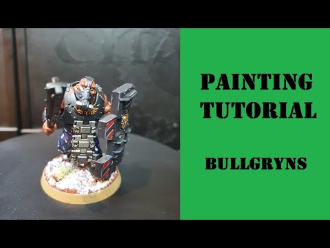 Painting tutorial - Bullgryns with Kasr Kraf camo - Astra Militarum 40k painting guide